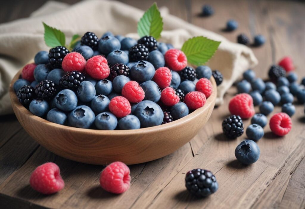 Vitamin C health benefits: berries